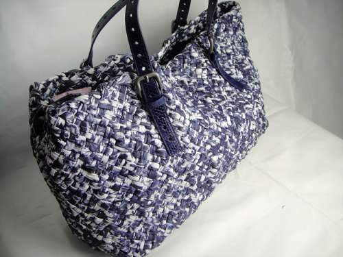 Bottega Veneta Woven Tote Bag 9789 blue - Click Image to Close